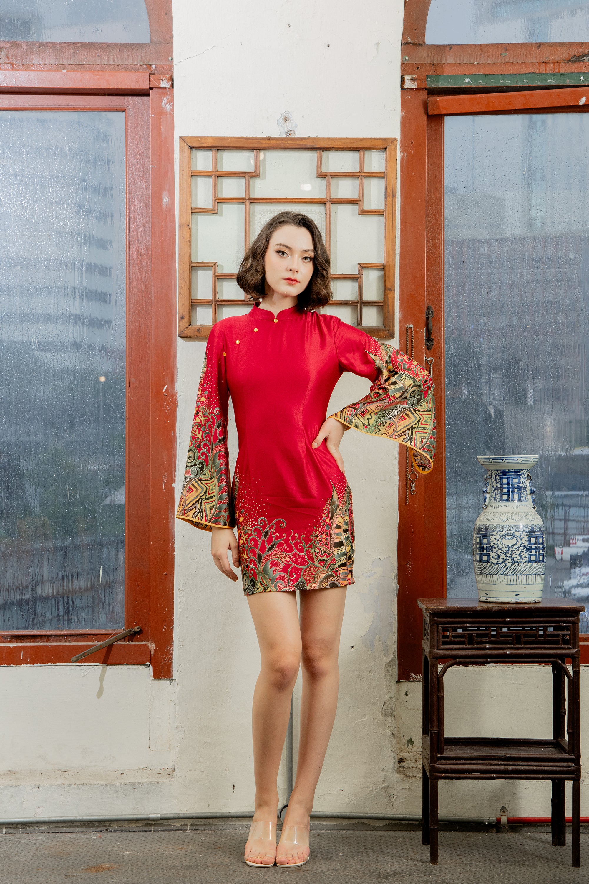 Narrah CheongSam - Fire