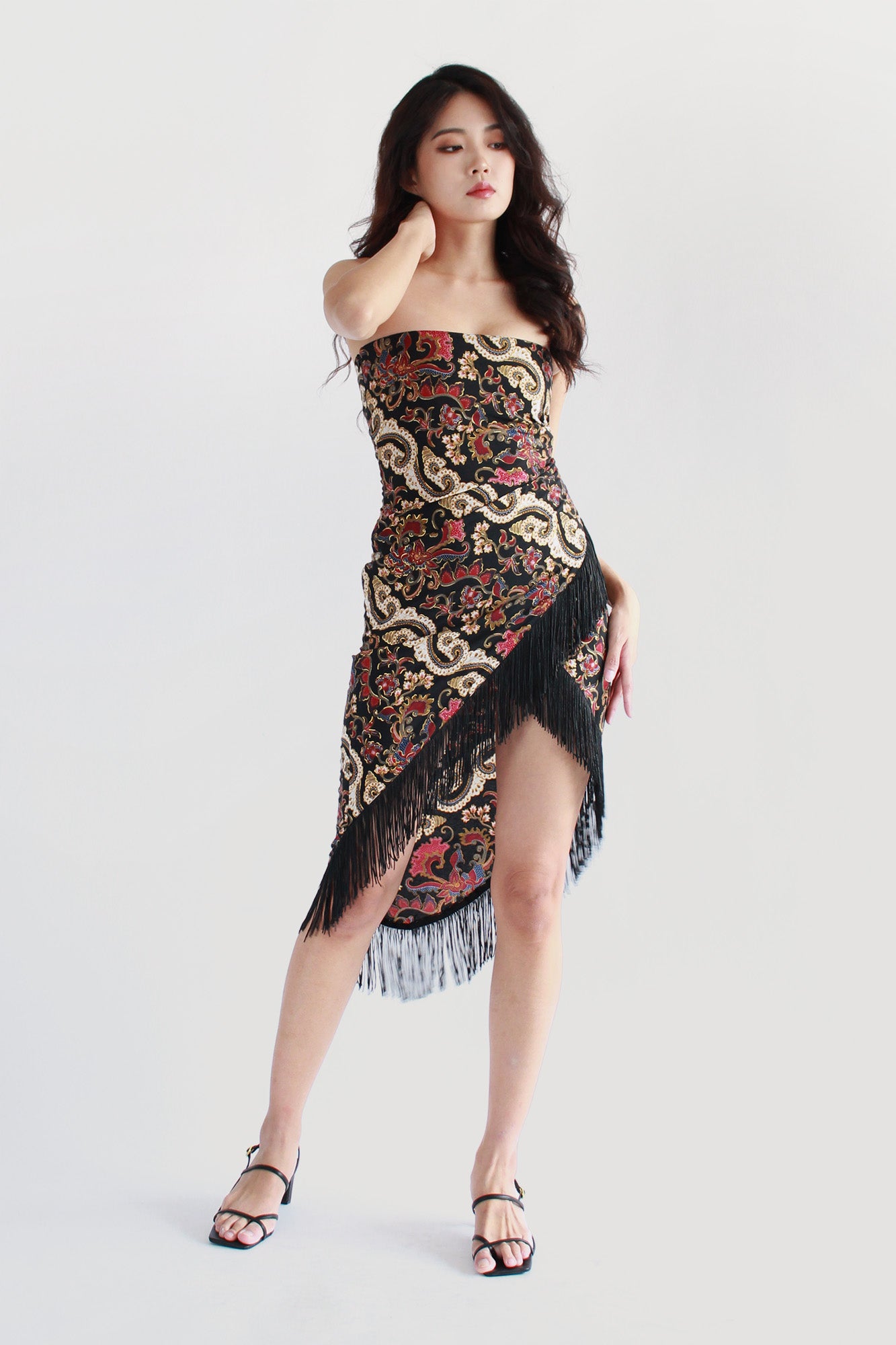 Aasfa Dress - Red – Spirit Animal co